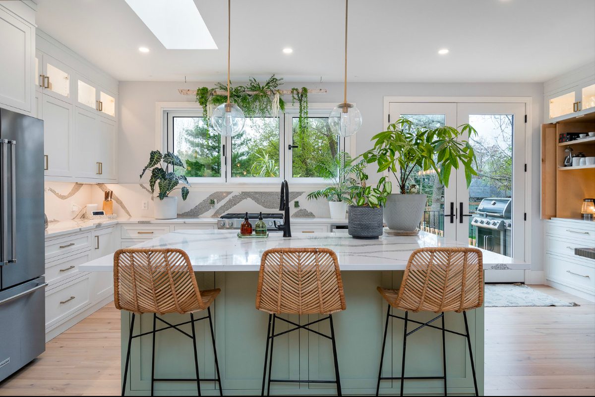 The Oak Street kitchen after the renovation